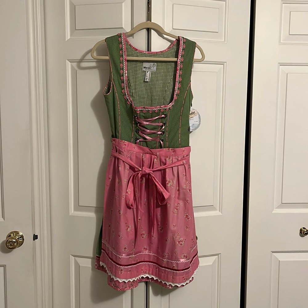 Beautiful Green Authentic Dirndl